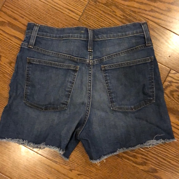 J crew 3” denim high waisted shorts - Picture 3 of 3